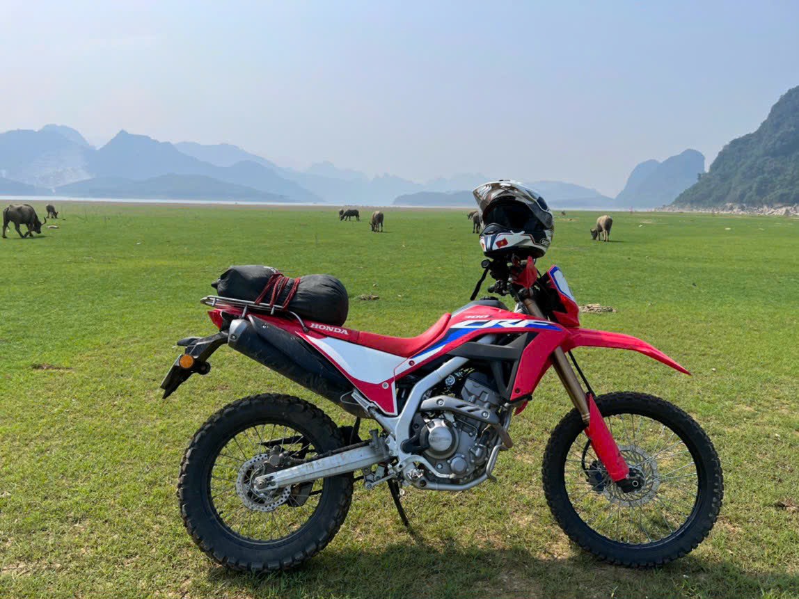 North Vietnam motorbike tour by Honda CRF300L