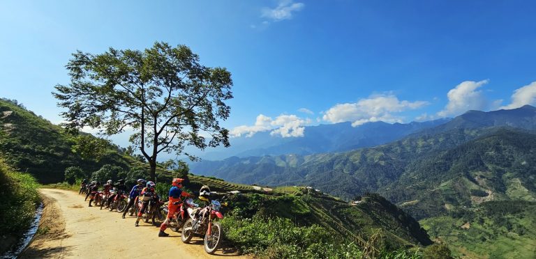 Motorcycle tour around Northern Vietnam