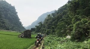Motorcycle ride North Vietnam