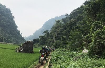 Motorcycle ride North Vietnam