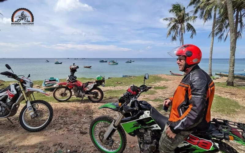 Southern Vietnam provides stable riding conditions during the dry season from December to April