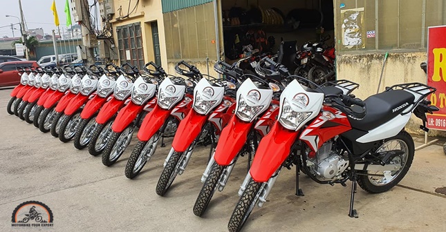 Honda XR150L - motorbikes to tour in Vietnam