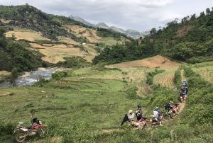 Offroad Vietnam motorcycle ride