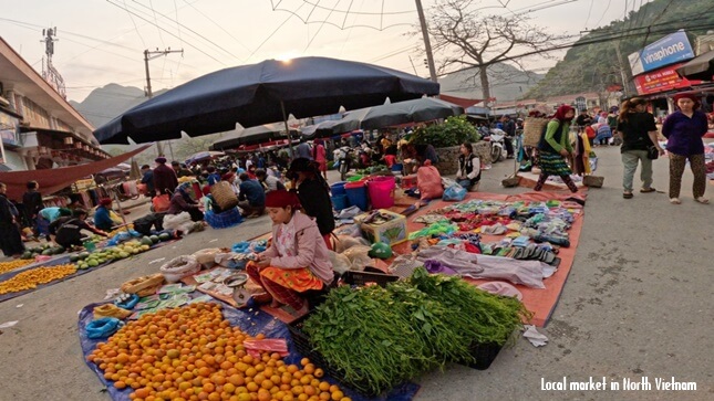 Meo Vac Market in Ha Giang
