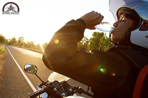 Staying hydrated - Motorbike safety tips