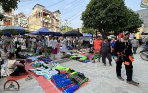Local market in North Vietnam