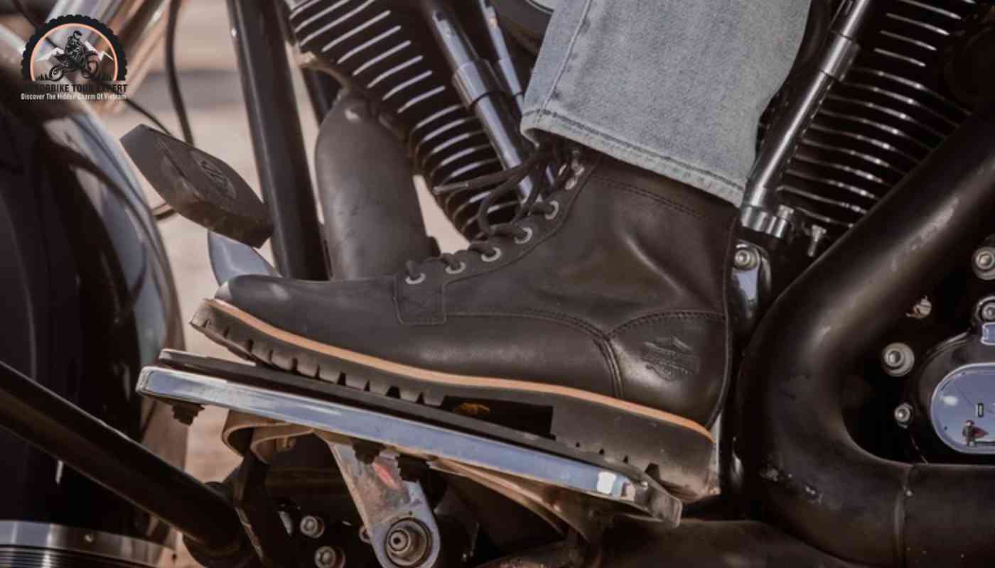 Boots - a motorbike touring gear to protect your foot