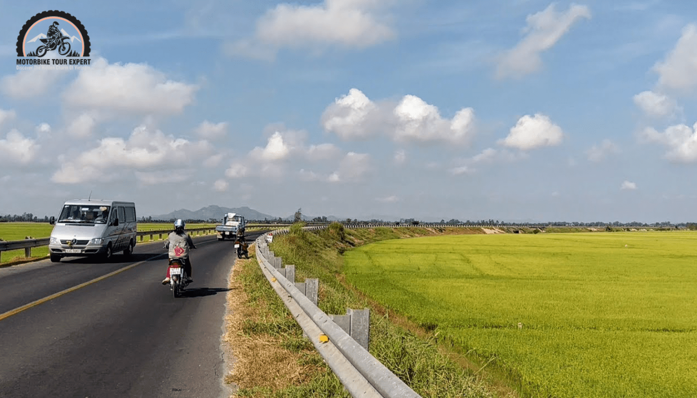 Route for Chau Doc South Vietnam motorbike tours