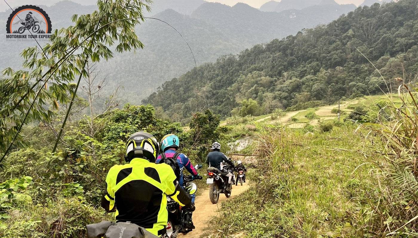 Top-notch motorbikes during Cao Bang Motorbike Tours