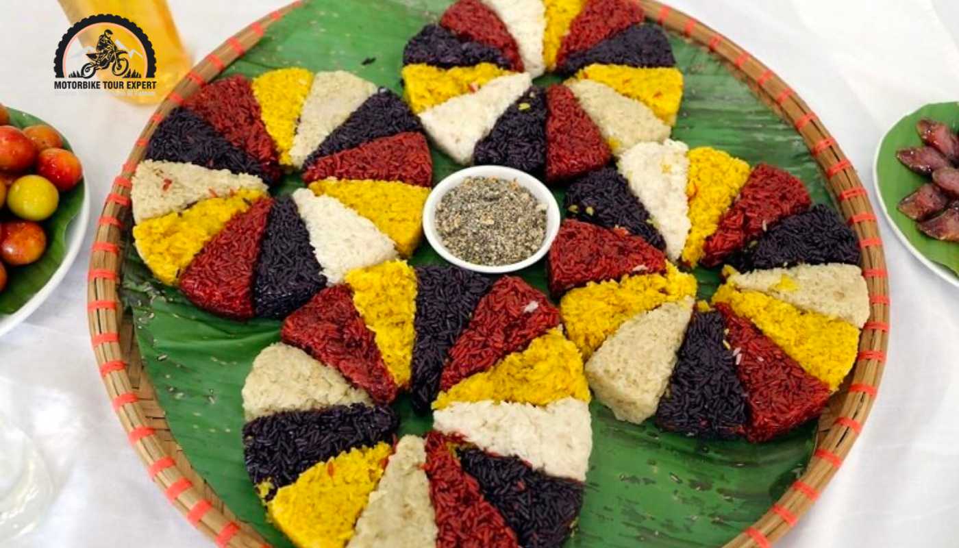 Five-Colored Sticky Rice - A Melange of Flavors
