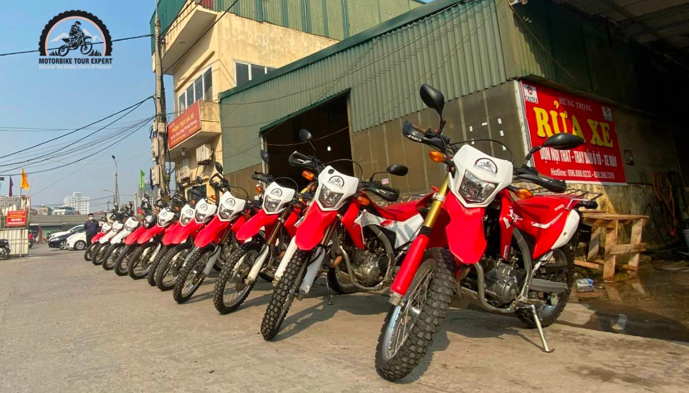 Brand new quality motorbike at Vietnam Motorbike Tour Expert