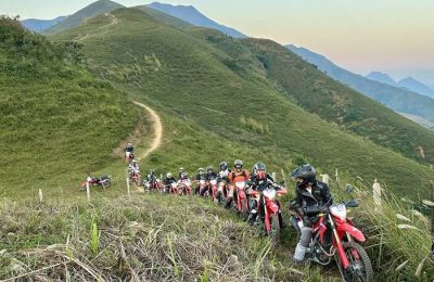 Offroad Motorcycle Exploring Northwest Vietnam