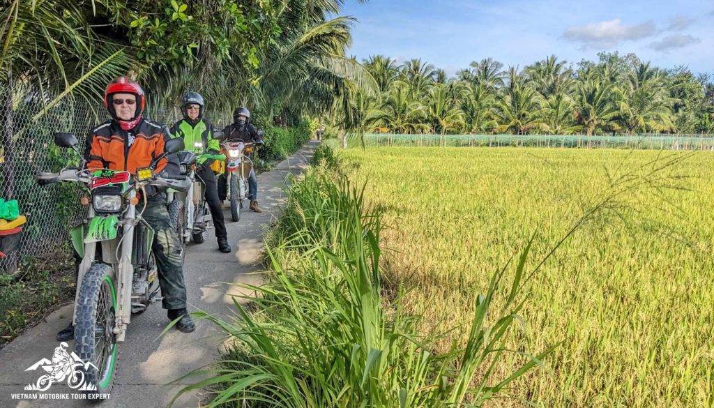 Mekong delta Motorbike Tour, South Vietnam