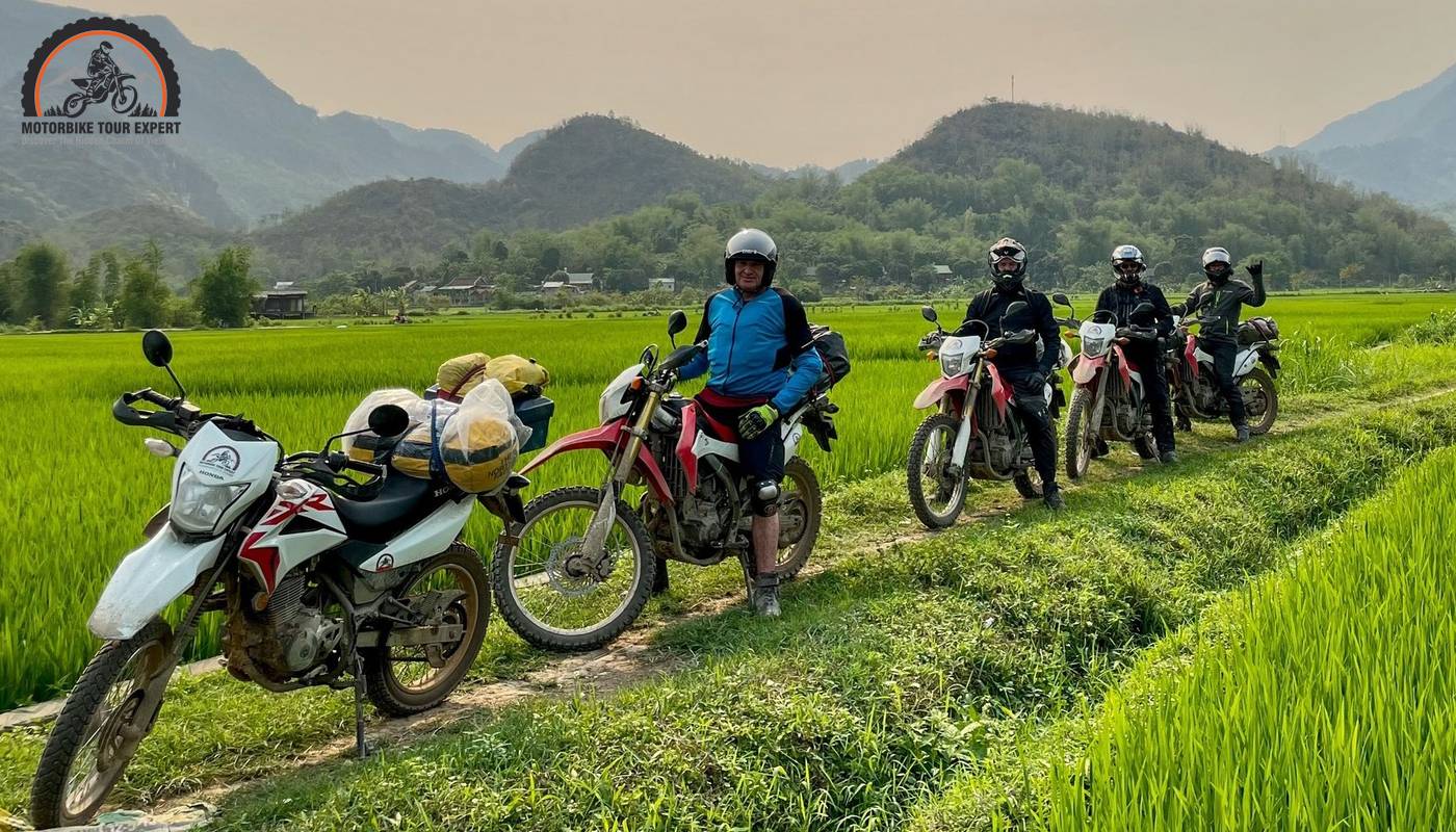 Our team has nearly two decades of Hanoi Countryside motorbike tour experience 