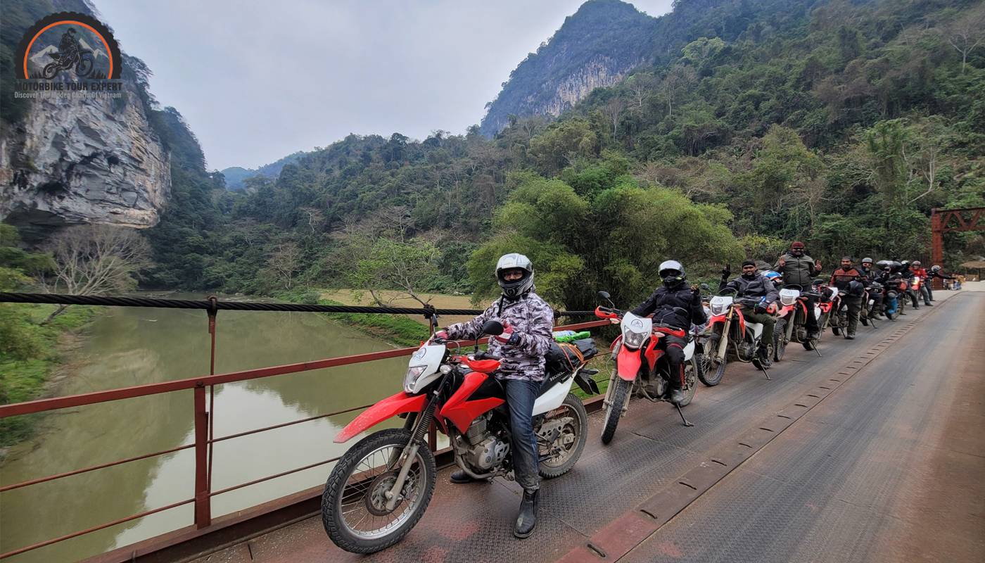 Embrace the thrill of exploring Mai Chau by motorbike, but remember to prioritize safety at all times