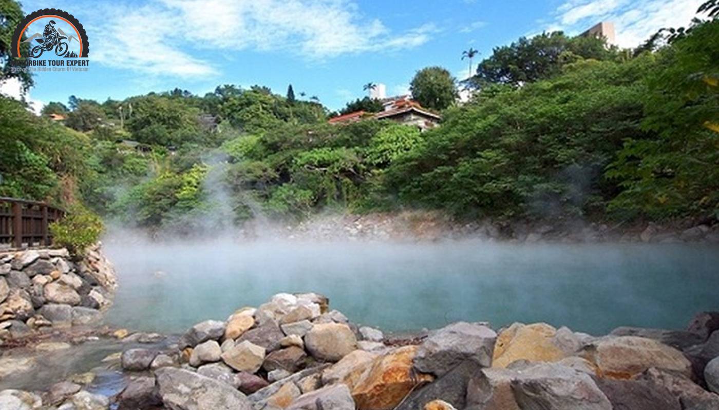 Relax with Kenh Ga Hot Spring