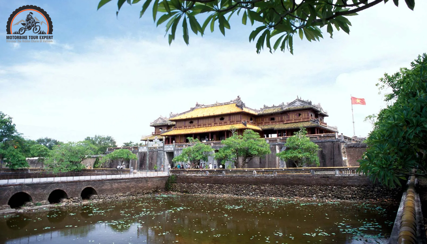 The Imperial City of Hue belongs to the Complex of Hue Monuments