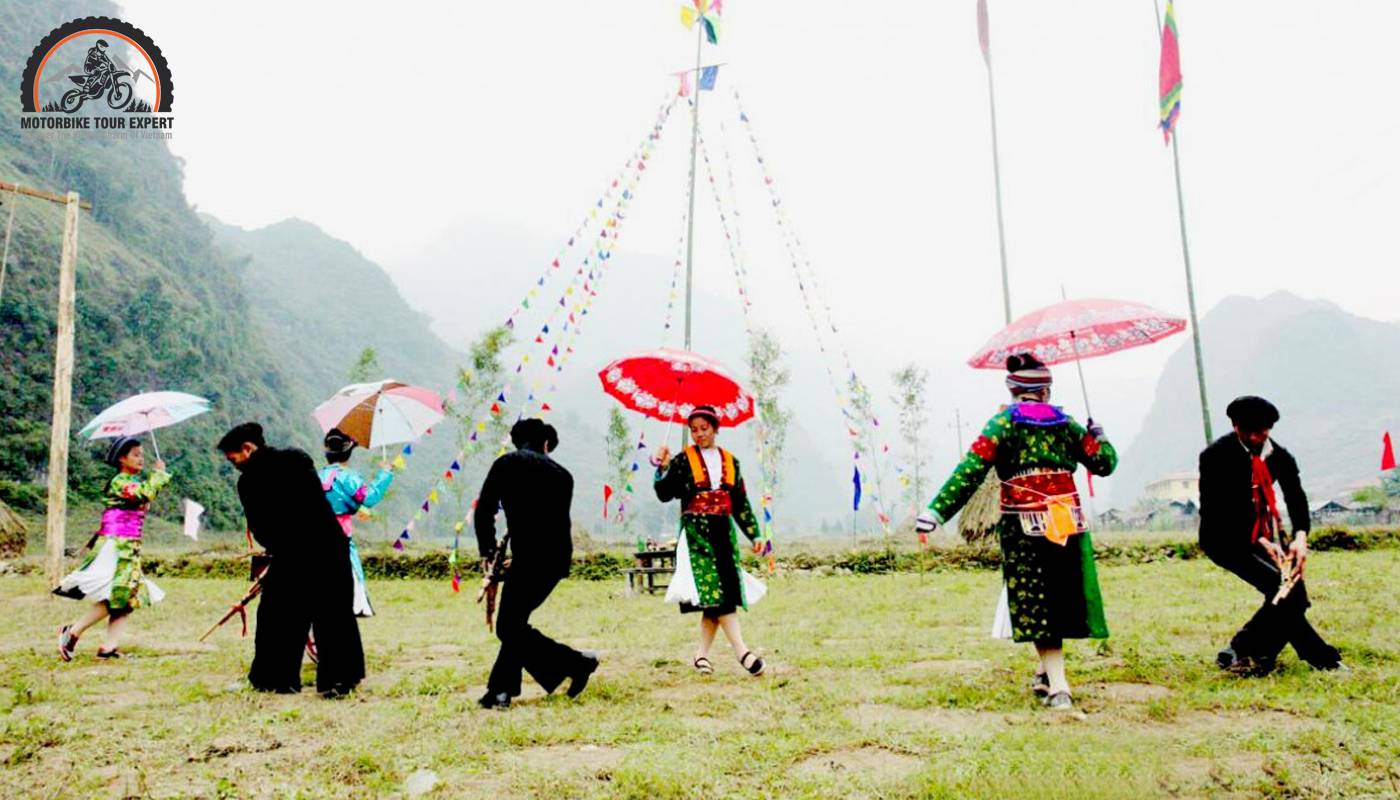 Join the Ha Giang motorbike tour to feel the uniqueness of this festival
