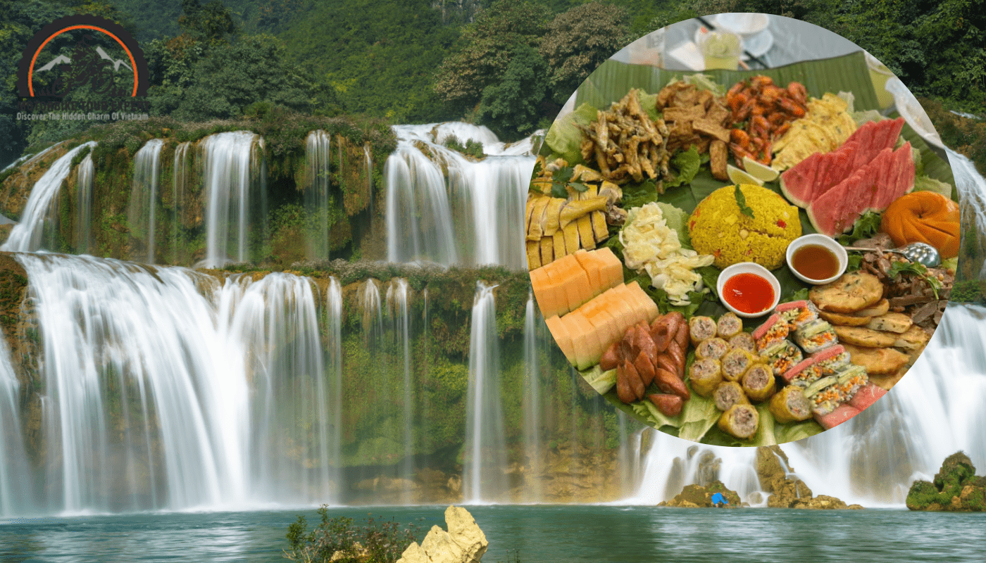Discover the best restaurants near Ban Gioc||Unique pizzas with grilled corn and local cheeses|Huge menu with spring rolls