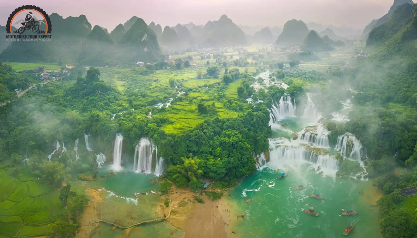 Top 7 Hanoi to Cao Bang Motorbike Routes in 2024|The route is abundant in natural beauty and cultural allure|Choose Bac Son Homestay or Duong Cong Chich Homestay|This route is one of the most picturesque routes in Northern Vietnam Motorbike Tours|Savor the picturesque beauty of mountainous landscapes throughout the entire trip|Delight in the breathtaking mountain views along QL34 on your way to Cao Bang|You will find limited hotel and dining options in That Khe small town|This route offers the diverse cultural and natural beauty of northern Vietnam