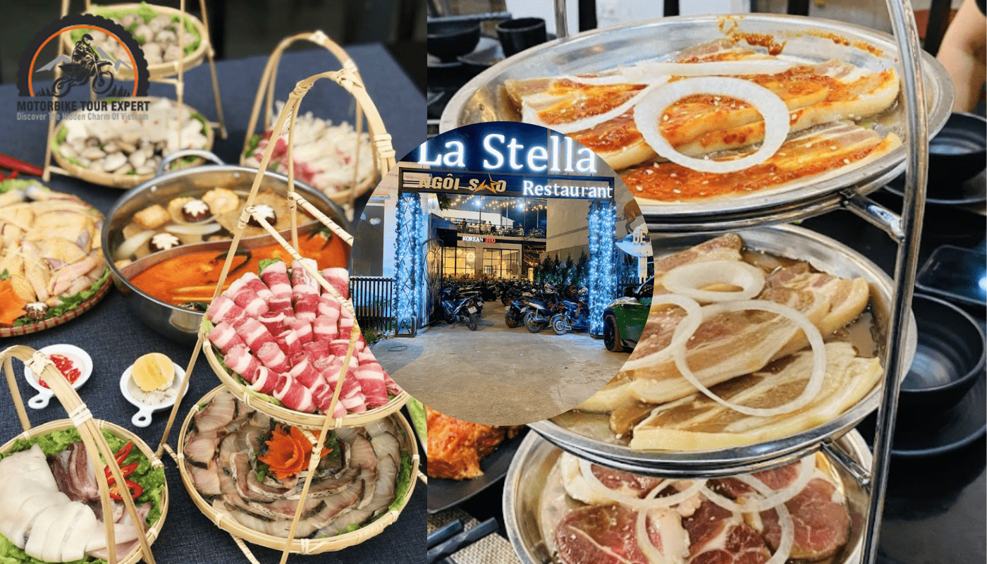 Luxury space|Hotpot at A Dong BBQ tasted very good||There are a lot of good reviews on TripAdvisor for Nga Ba Song Restaurant|Ngon Cao Bang is one of the best restaurants in Cao Bang||This is an ideal snack address in Cao Bang