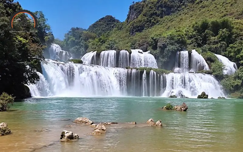 Marvelous Views of Ban Gioc Waterfall