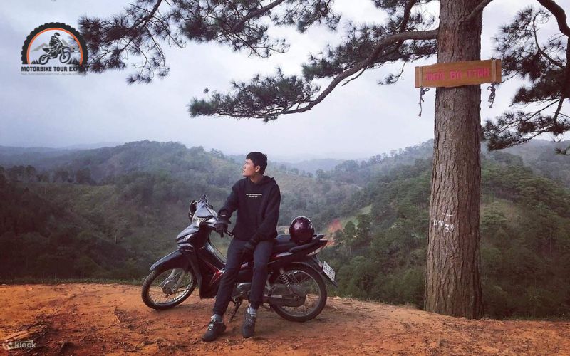 Experience the freedom of Motorbike Rental Dalat as you cruise through scenic mountain roads.