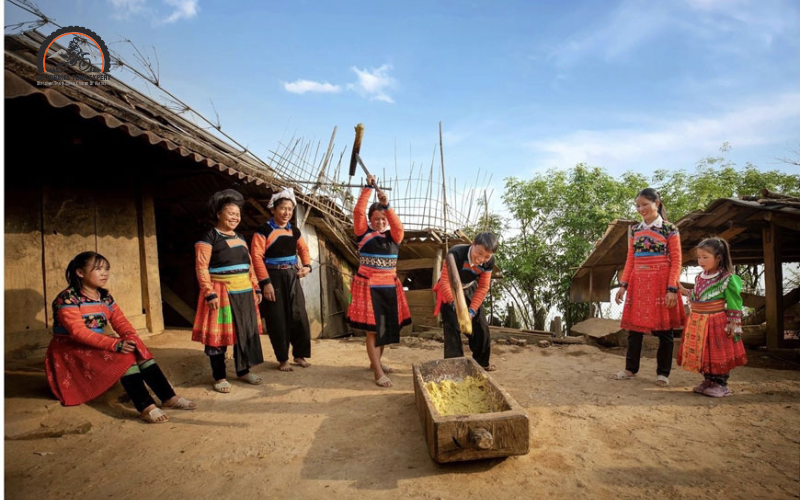 The cultural life in Ta Xua Nature Reserve