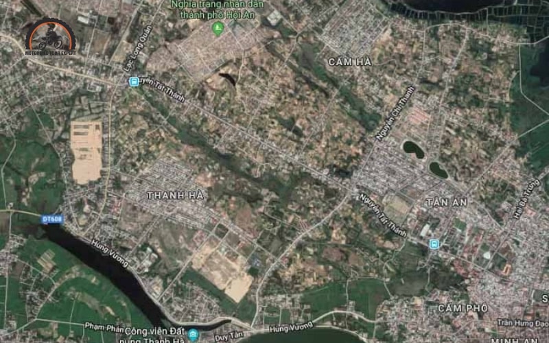 hoi an vietnam map