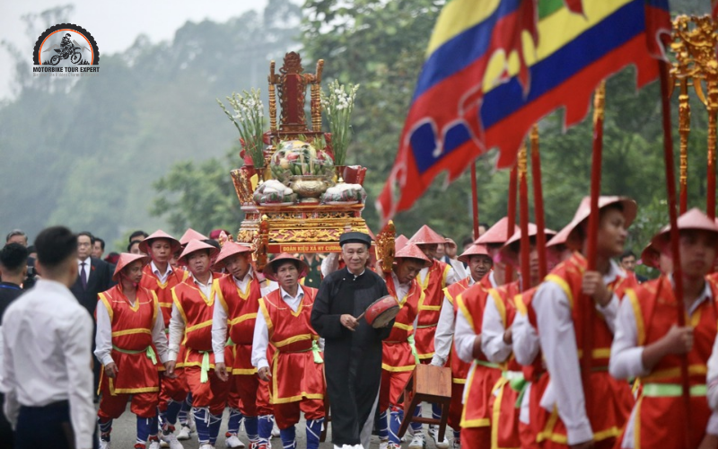 Hung King Festival takes place at the Hung Kings Temple