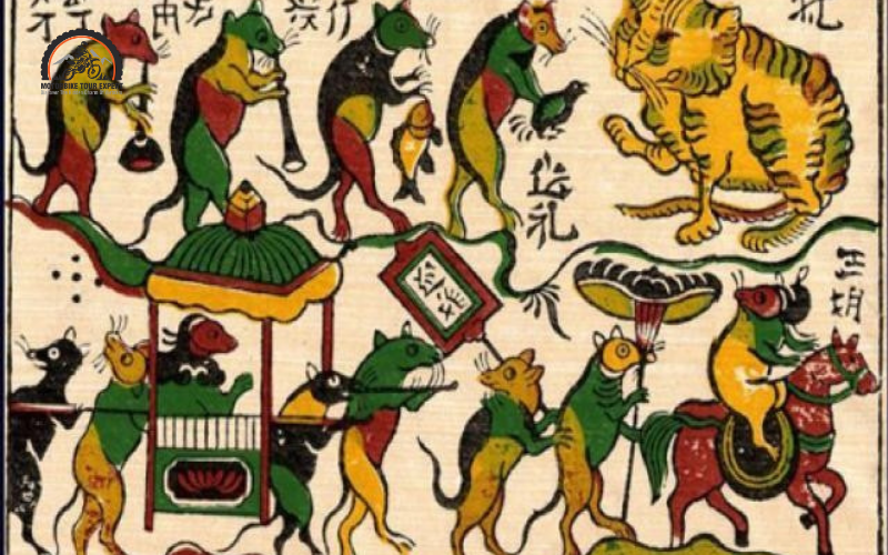 Dong Ho folk painting - Đám Cưới Chuột