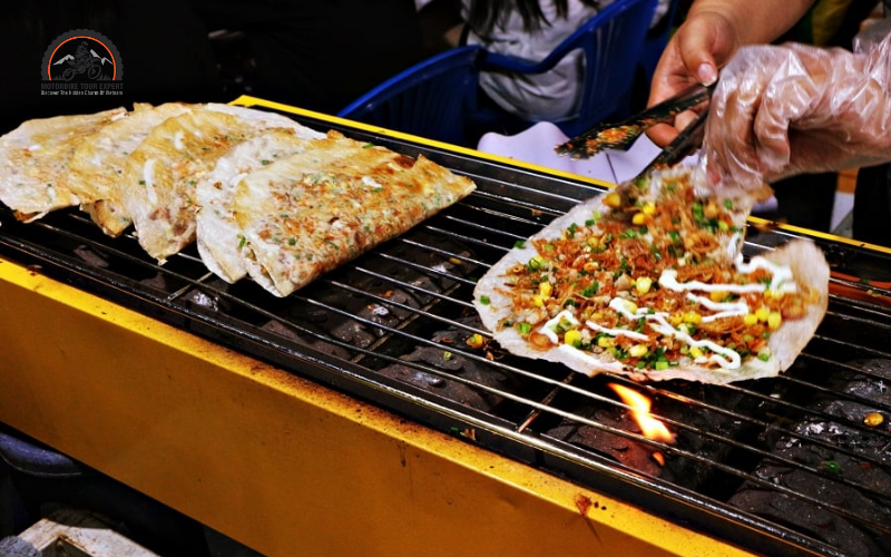 Dalat's bánh tráng nướng