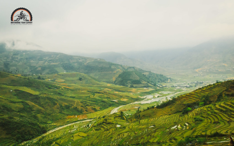 Golden Rice Season (September - October) is the best time to visit Khau Pha Pass
