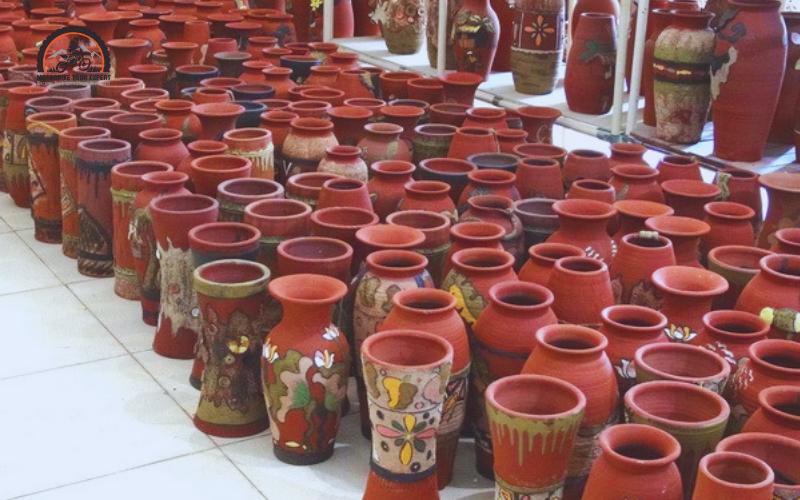 Shop for authentic ceramics in Phu Lang Village