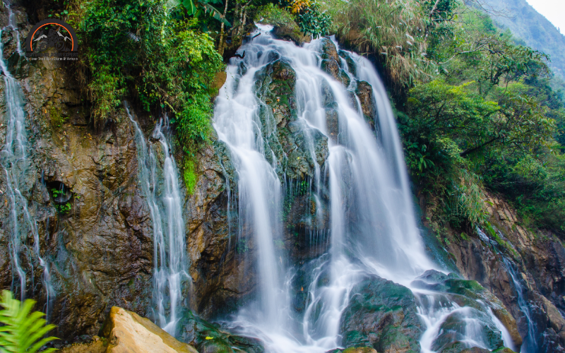 Silver Waterfalls in Sapa