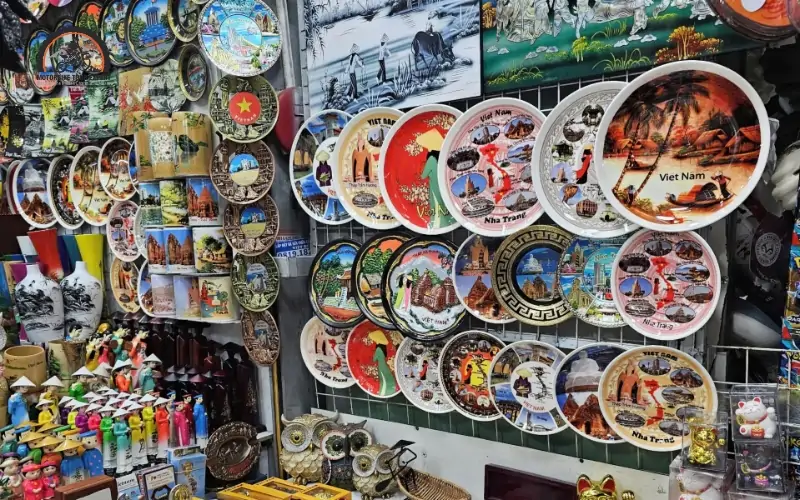 Unique souvenirs and local crafts