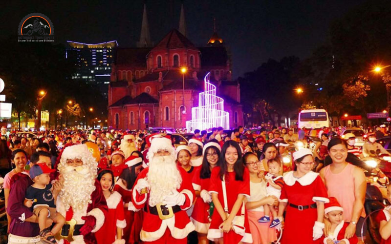 Overview of Christmas in Ho Chi Minh City