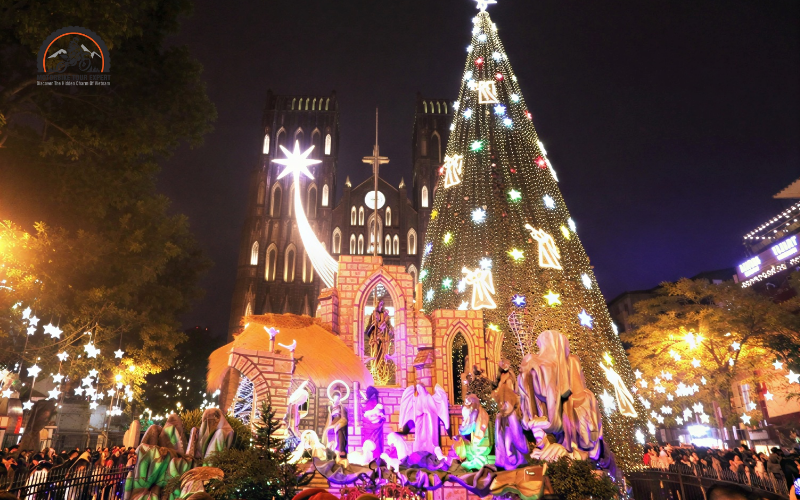 Vietnamese people decorate homes, offices, and shops