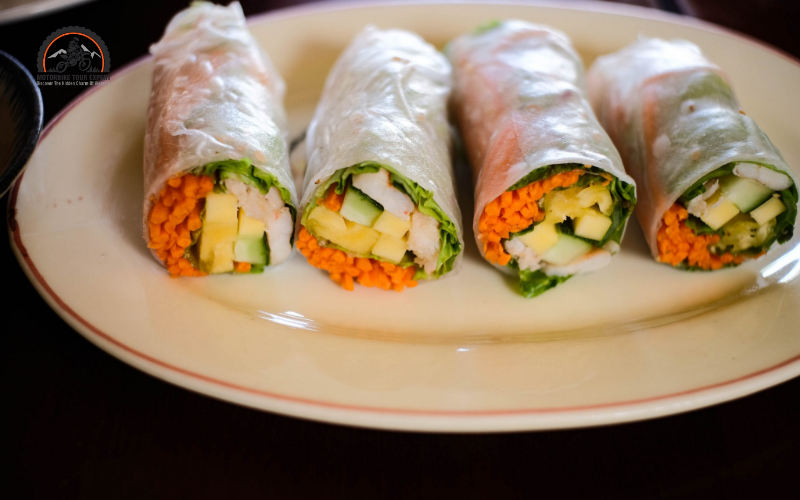 Vietnamese spring rolls is a fresh, delicate, and healthy roll