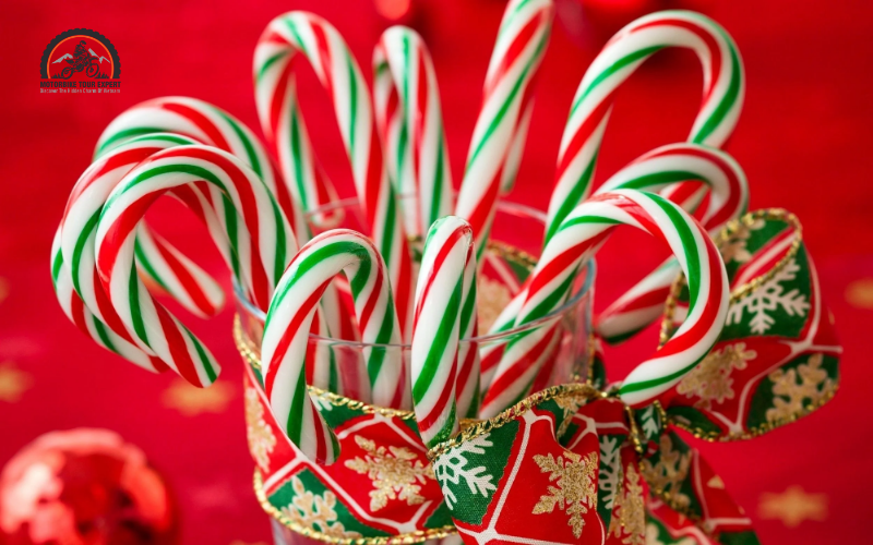 Candy canes are a staple of Vietnamese Christmas celebrations