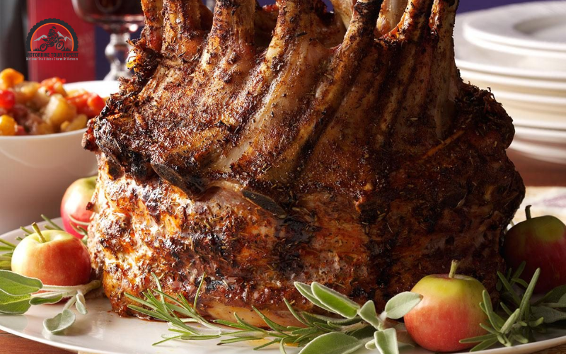 Christmas ribs are a unique blend of Western and local flavors
