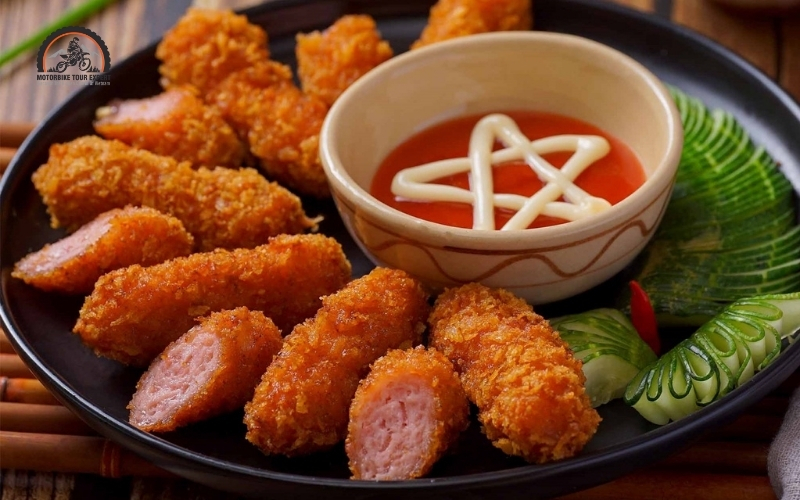 Fried fermented pork roll