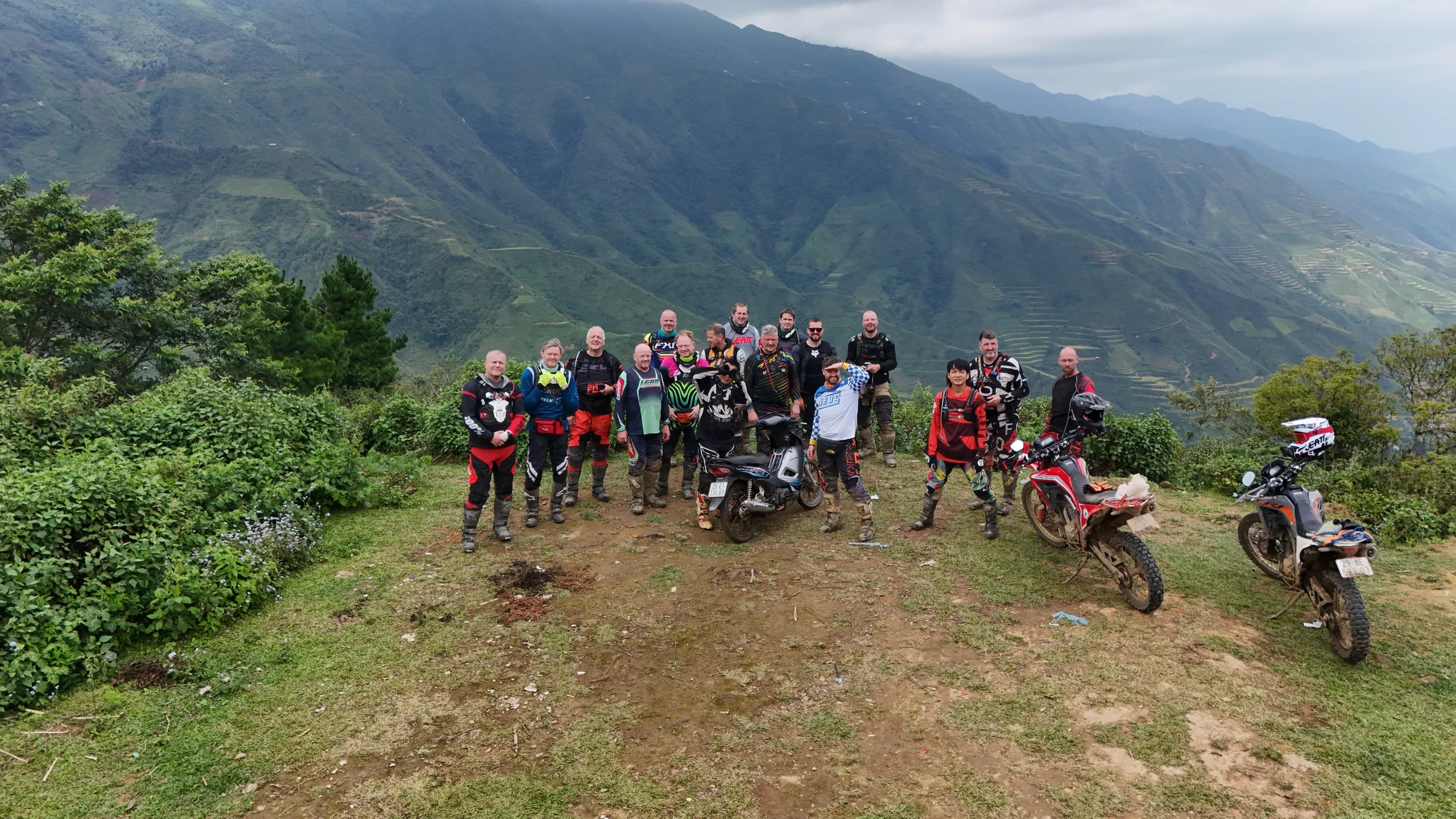 Vietnam motorbike tour promotion banner