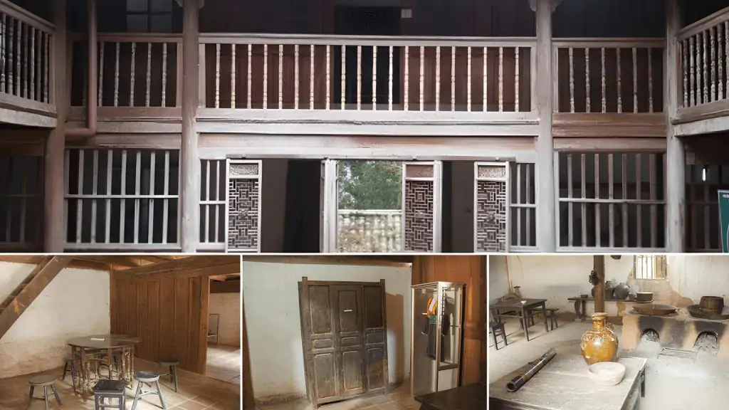 The rear section housed Vuong Chinh Duc’s private quarters and key facilities for storing wealth, supplies, and weapons